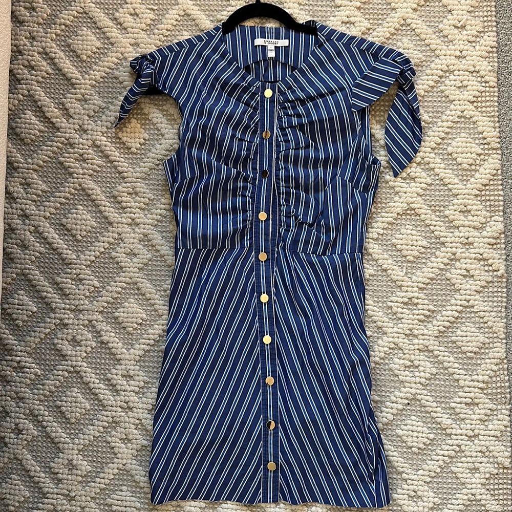 Derek Lam dress with gold buttons! Only worn twice, like new